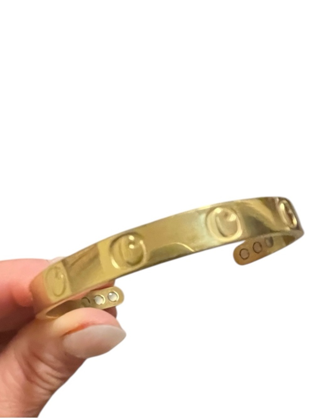✨Gold CALMI Bracelet - Signature Edition. Comes with box. Gently worn.